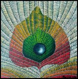 27 Time to Leaf Acryl auf Leinwand;
30 x 30 cm